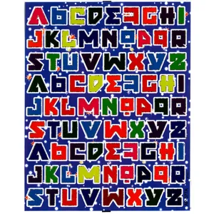استیکر کودک مدل حروف الفبا انگلیسی