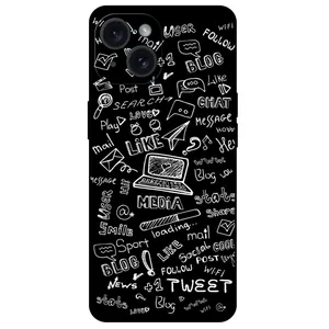 Megafone Social Media 1898 Cover For Apple iPhone 15 Plus