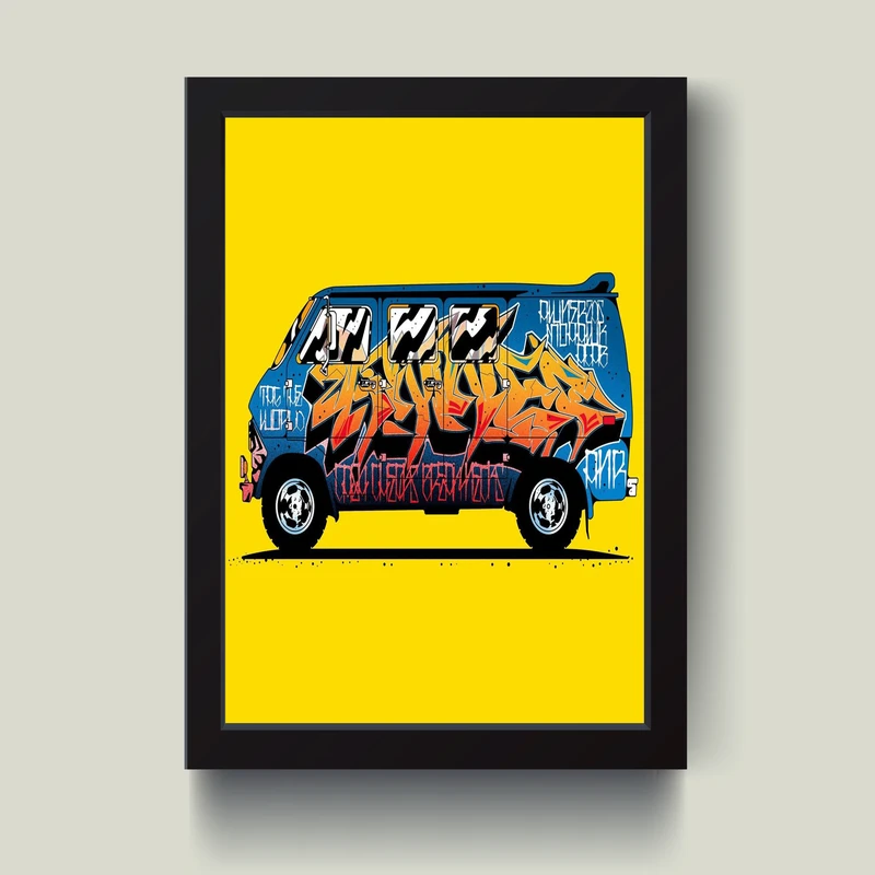 تابلو مدل دکوراتیو VAN کدG8-45