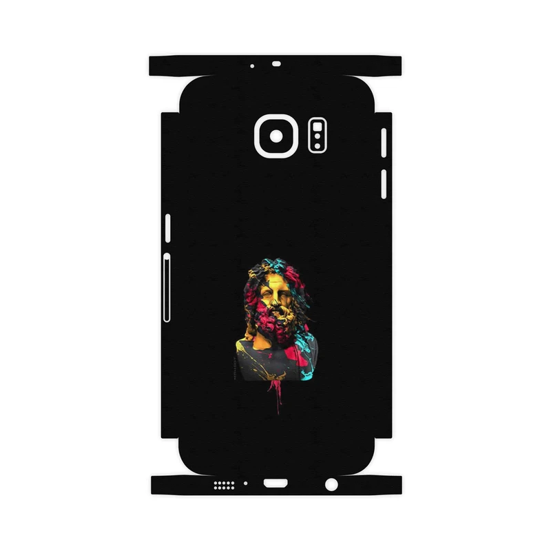 برچسب پوششی ماهوت مدل Painted Sculpture Digital Art-FullSkin مناسب برای گوشی موبایل سامسونگ Galaxy S6 Edge