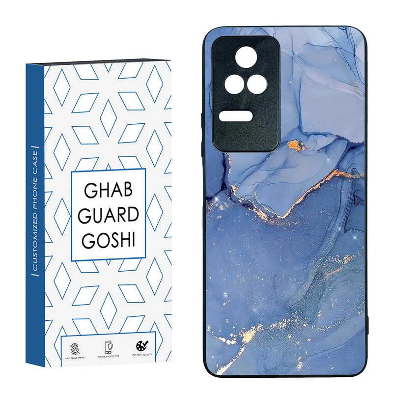 کاور قاب گارد گوشی طرح سنگ مرمر کد TPU-033 مناسب برای گوشی موبایل شیائومی  Redmi K40S / Poco F4 5G