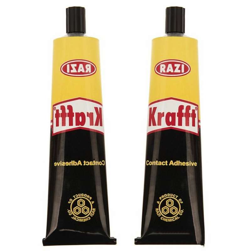 چسب فوری رازی مدل krafft حجم 100 میلی لیتر بسته 2 عددی
