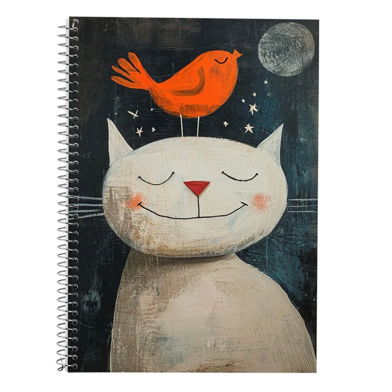 دفتر لغت 50 برگ مدوپد طرح موجودات فانتزی کد DF17209