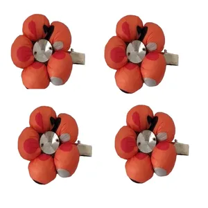 گیره مو دخترانه مدل AZZ952 بسته 4 عددی