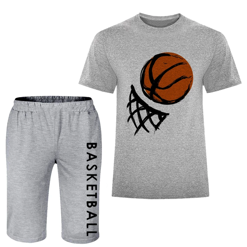 ست تی شرت و شلوارک مردانه مدل بسکتبال A20