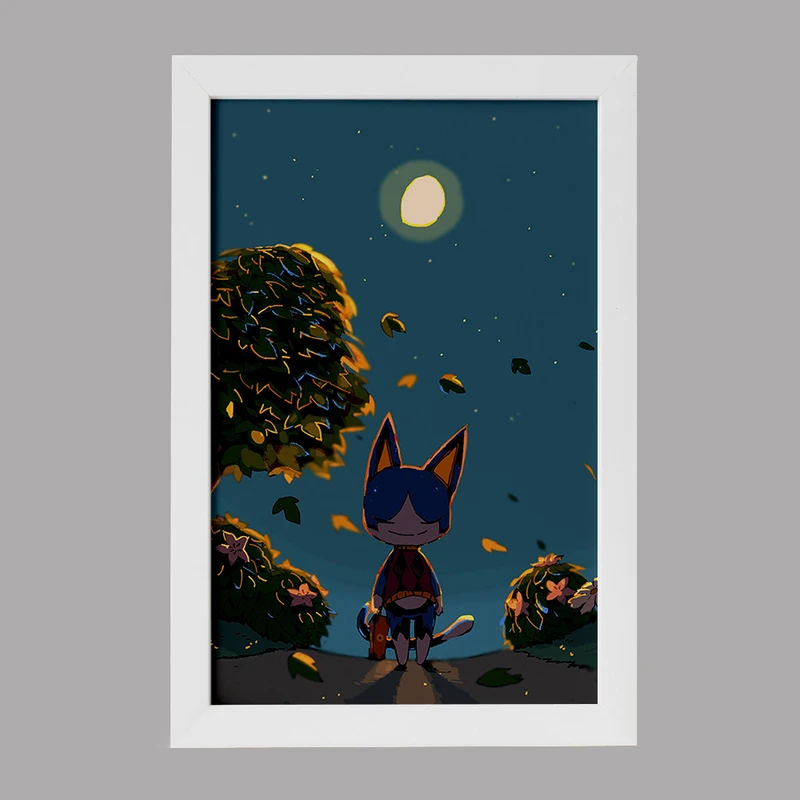 تابلو خندالو مدل بازی انیمال کراسینگ (Animal Crossing) کد 32654