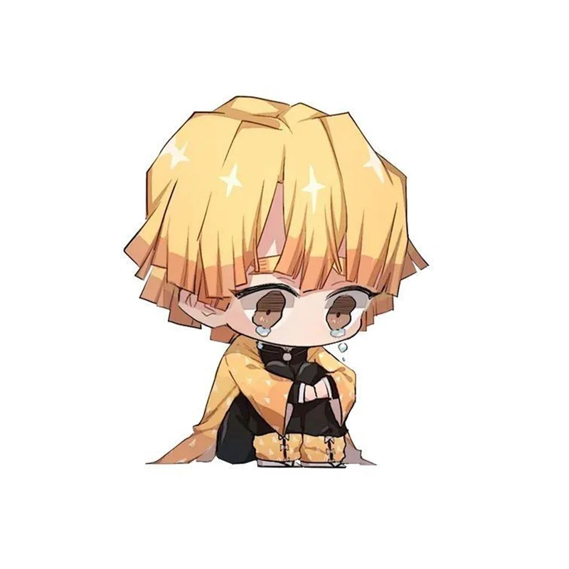 استیکر لپ تاپ و موبایل مدل انیمه طرح شیطان کش زنیتسو آگاتسوما demon slayer Zenitsu Agatsuma کد 764