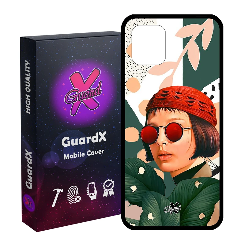 کاور گارد ایکس طرح ماتیلدا مدل Glass10341 مناسب برای گوشی موبایل سامسونگ Galaxy Note 10 Lite