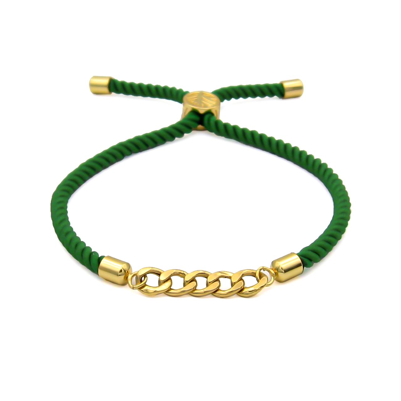 دستبند طلا 18 عیار زنانه مانچو مدل bfg219 -  - 3