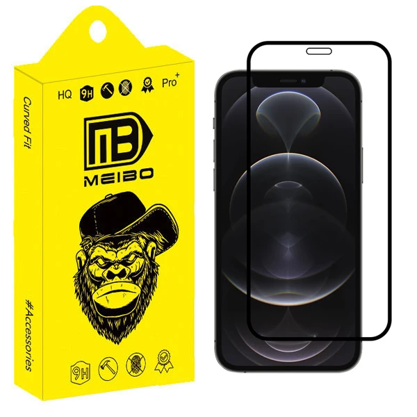 محافظ صفحه نمایش میبو مدل Resistant Full مناسب برای گوشی موبایل اپل iPhone 12 / 12 Pro