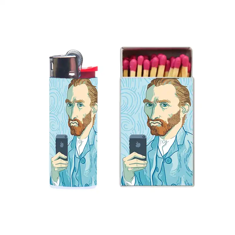 فندک مدل ونگوک کد 480 به همراه کبریت