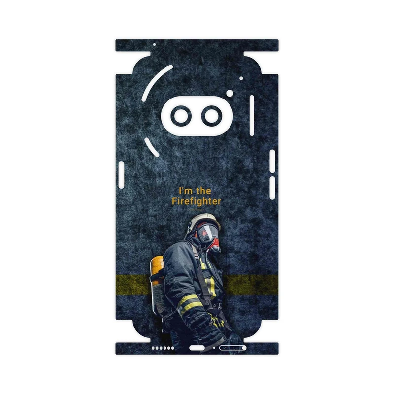 برچسب پوششی ماهوت مدل Firefighter-FullSkin مناسب برای گوشی موبایل ناتینگ Phone 2a