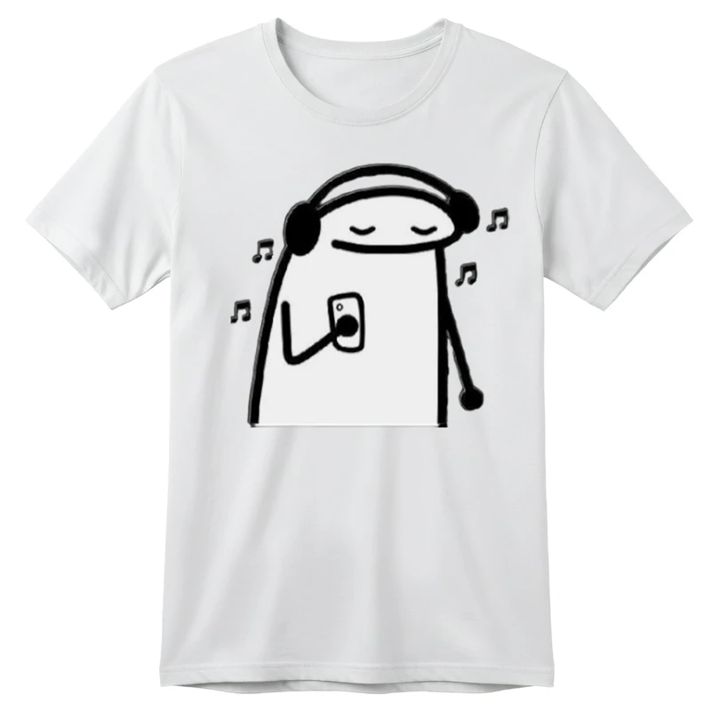 تی‌شرت آستین کوتاه بچگانه مدل استیکر و موزیک کد p1 