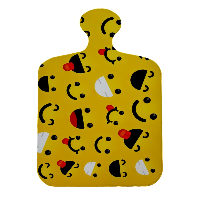 پادری مدل تخته گوشت طرح شکلک کد 8325 سایز 110×80 سانتی متر 