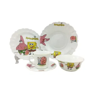 سرویس غذاخوری 5 پارچه مدل spongebab7125