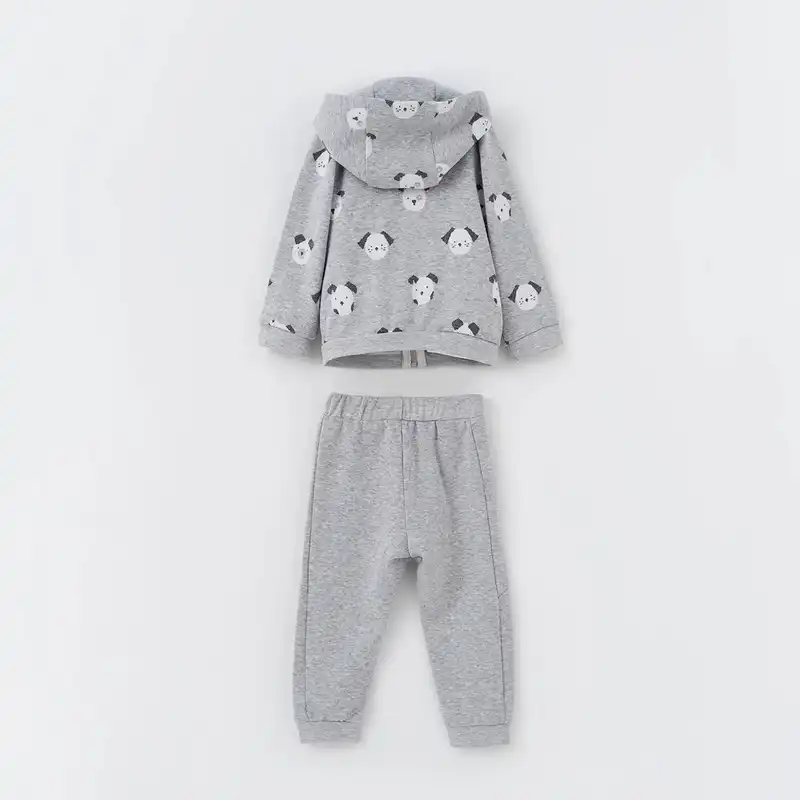 ست 3تکه نوزادی ایندیگو طرح پاپت کد 23246