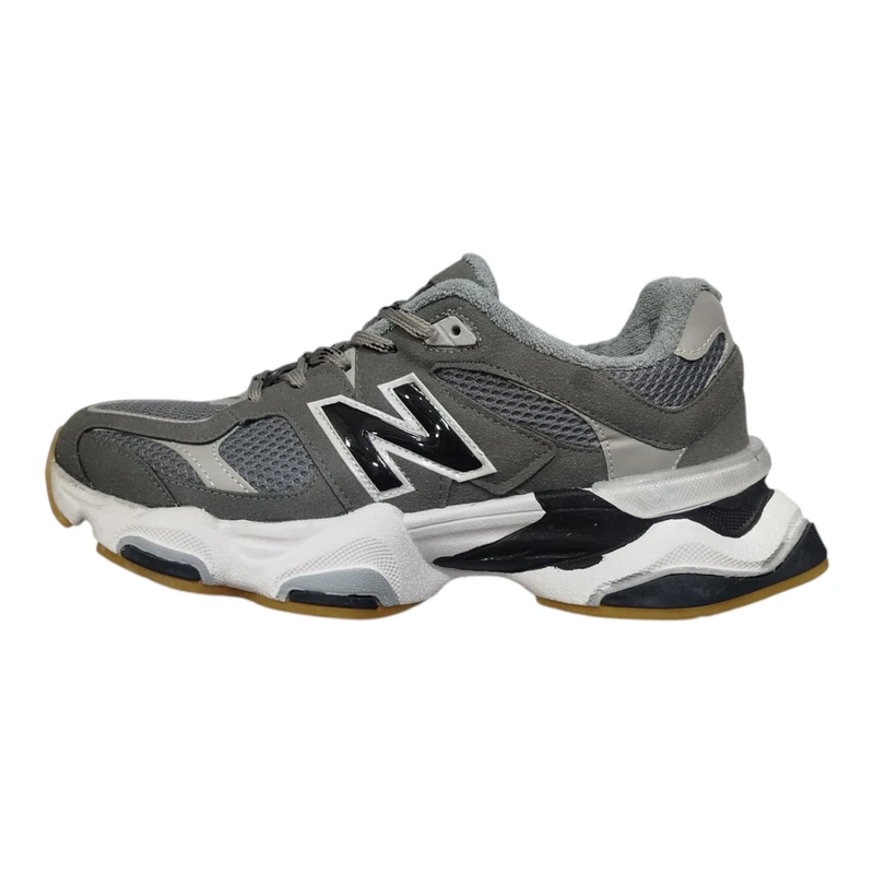 کفش پیاده‌روی مردانه مدل 9060 NEW B.A رنگ طوسی