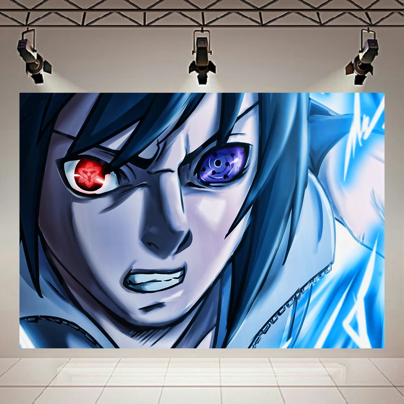 تابلو شاسی طرح انیمه مدل Sasuke Uchiha کد AR634
