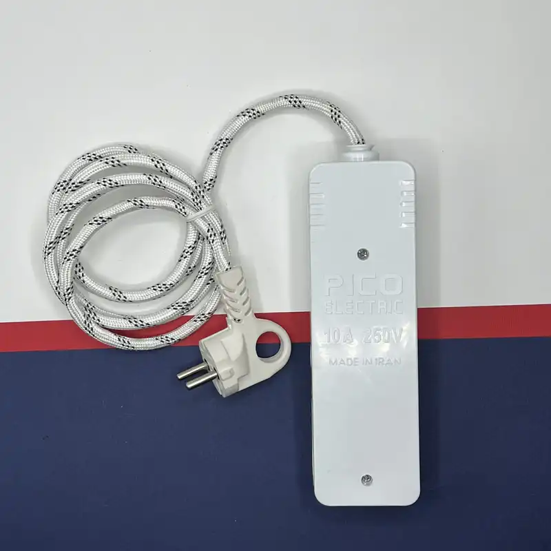 سه راهی برق پیکو مدل کنفی پارچه‌ای کد 1/5M