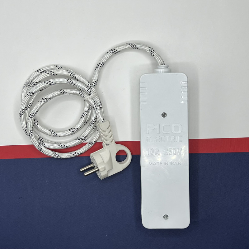 سه راهی برق پیکو مدل کنفی پارچه‌ای کد 1/5M