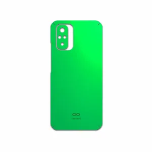 MAHOOT Matte-Green Cover Sticker for Xiaomi Redmi Note 10s