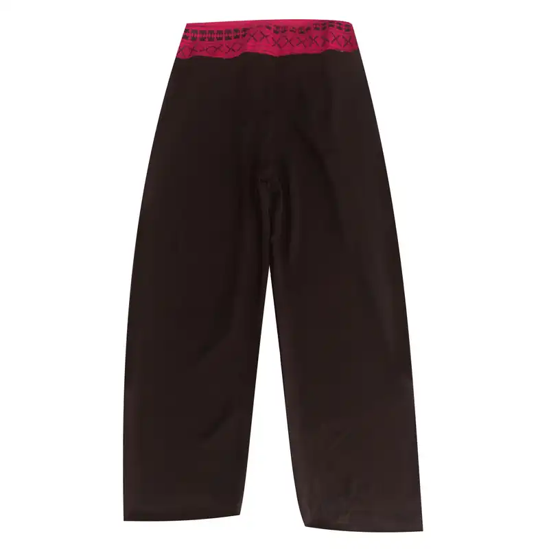 مانتو و شلوار زنانه مدل نخی ابر و بادی سنتی کد tm-2478 رنگ مشکی