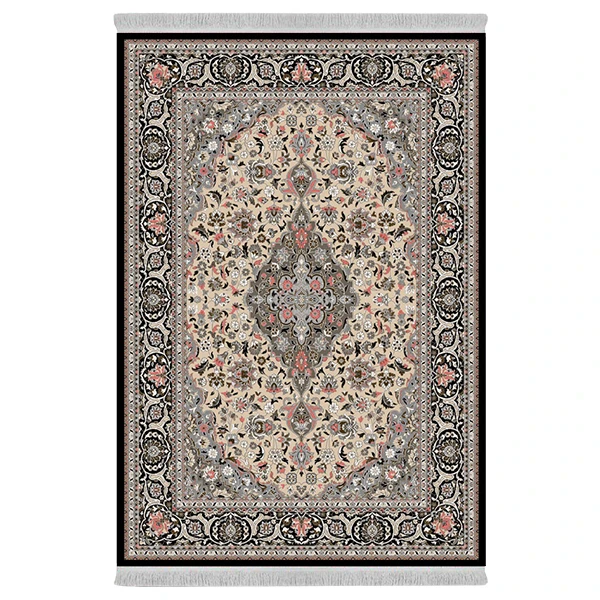 فرش پارچه‌ای دفه مدل فرشینه طرح مدرن کد 807