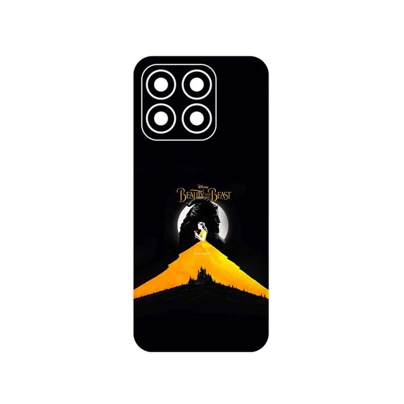 برچسب پوششی ماهوت مدل Beauty and the Beast مناسب برای گوشی موبایل آنر X8b