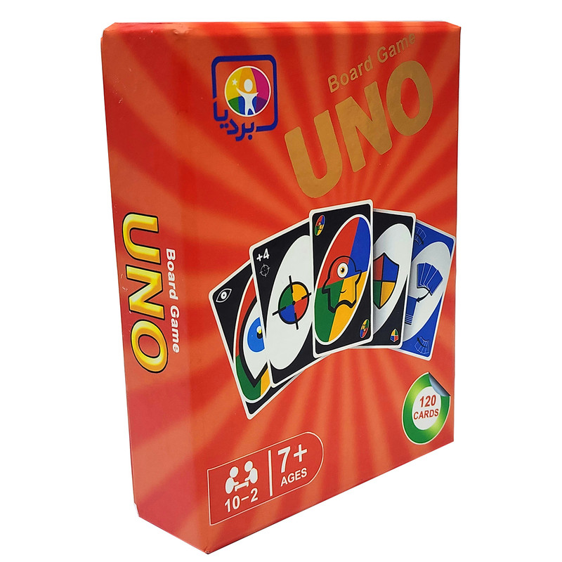 بازی فکری بردیا مدل اونو UNO 120 تکه