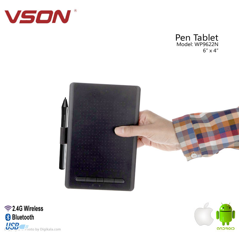 تبلت گرافیکی ویسون مدل WP9622N