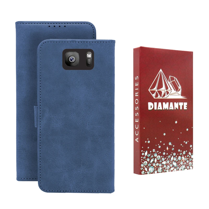 کیف کلاسوری دیامانته مدل Bors Ros مناسب برای گوشی موبایل سامسونگ Galaxy S7 Edge 