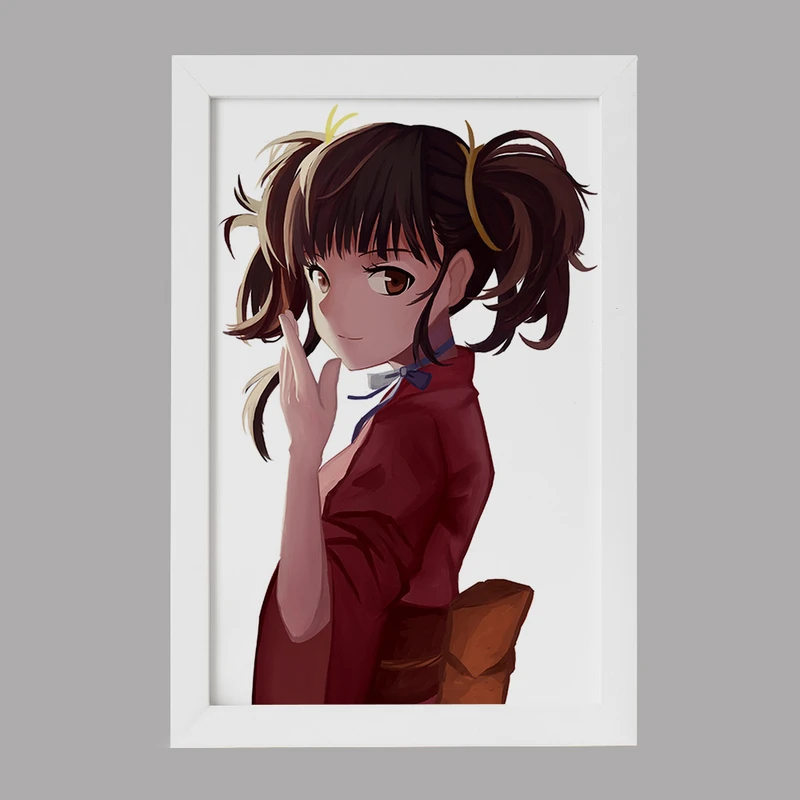 تابلو خندالو مدل مومی انیمه کابانری (Kabaneri) کد 35978