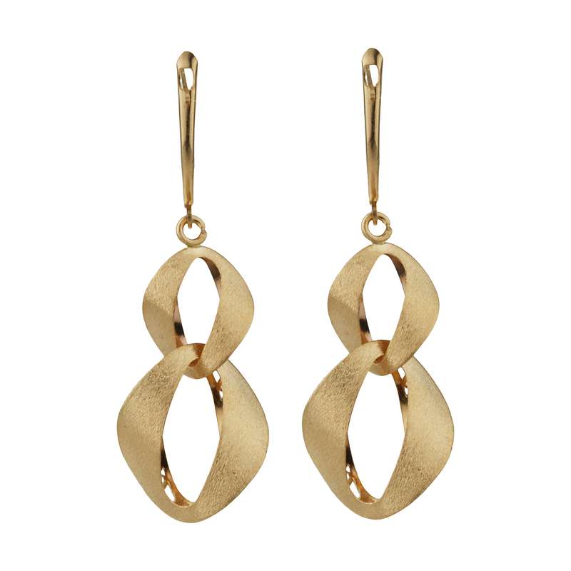 گوشواره طلا 18 عیار زنانه مایا ماهک مدل ME1053