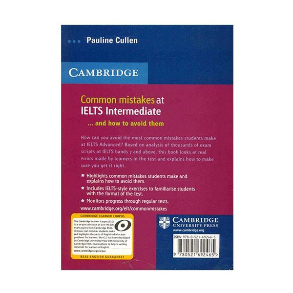 کتاب Common mistakes at IELTS اثر pauline cullen And Julie Moore انتشارات الوندپویان دو جلدی کتاب Common mistakes at IELTS اثر pauline cullen And Julie Moore انتشارات الوندپویان دو جلدی