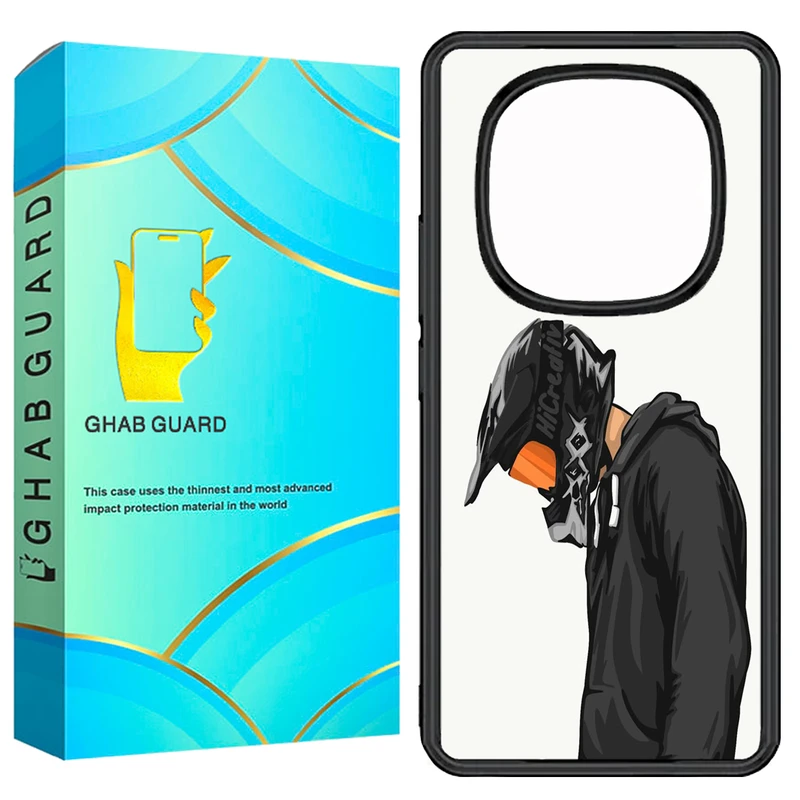 کاور قاب گارد طرح موتور سوار مدل GN14P مناسب برای گوشی موبایل شیائومی Redmi Note 14 Pro 5G / Note 14 Pro Plus 5G