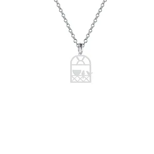 گردنبند نقره زنانه هایکا مدل پرنده کد n.ha2-723