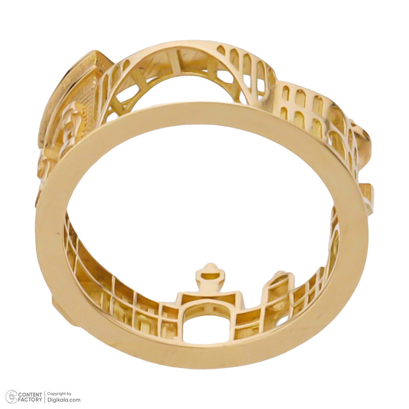 انگشتر طلا 18 عیار زنانه تاج مدل A191