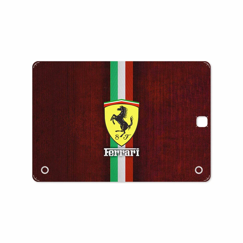 برچسب پوششی ماهوت مدل Ferrari مناسب برای تبلت سامسونگ Galaxy Tab A 9.7 2015 T550