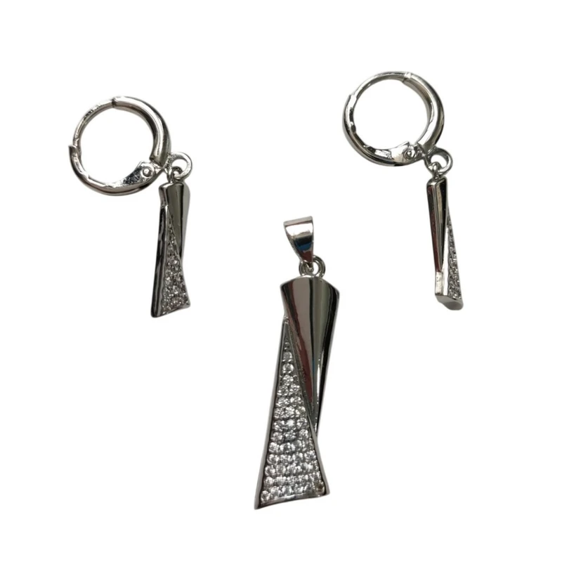 نیم ست زنانه مدل مخروطی