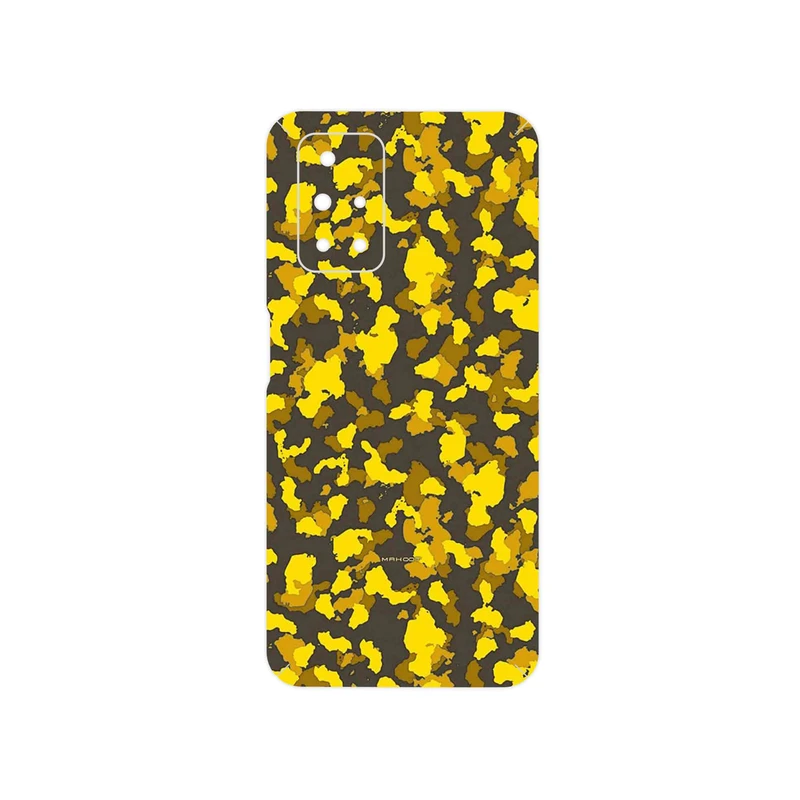 برچسب پوششی ماهوت مدل Yellow Infantry Army مناسب برای گوشی موبایل شیائومی Redmi 10 Prime