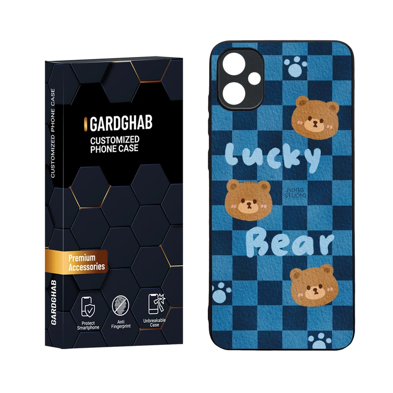 کاور گارد قاب مدل دورژله ای پشت گلس فانتزی مناسب برای گوشی موبایل سامسونگ Galaxy A05