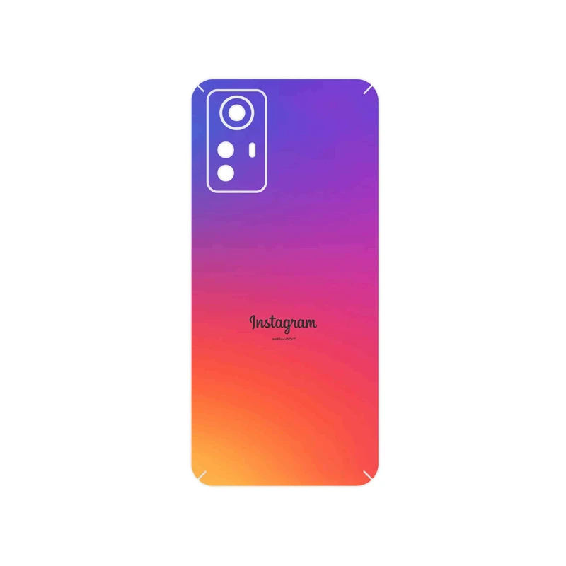 برچسب پوششی ماهوت مدل Instagram مناسب برای گوشی موبایل شیائومی Redmi Note 12S