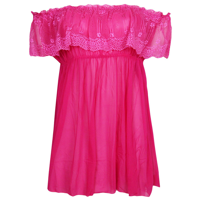 لباس خواب زنانه مدل 4310-21002 رنگ سرخابی