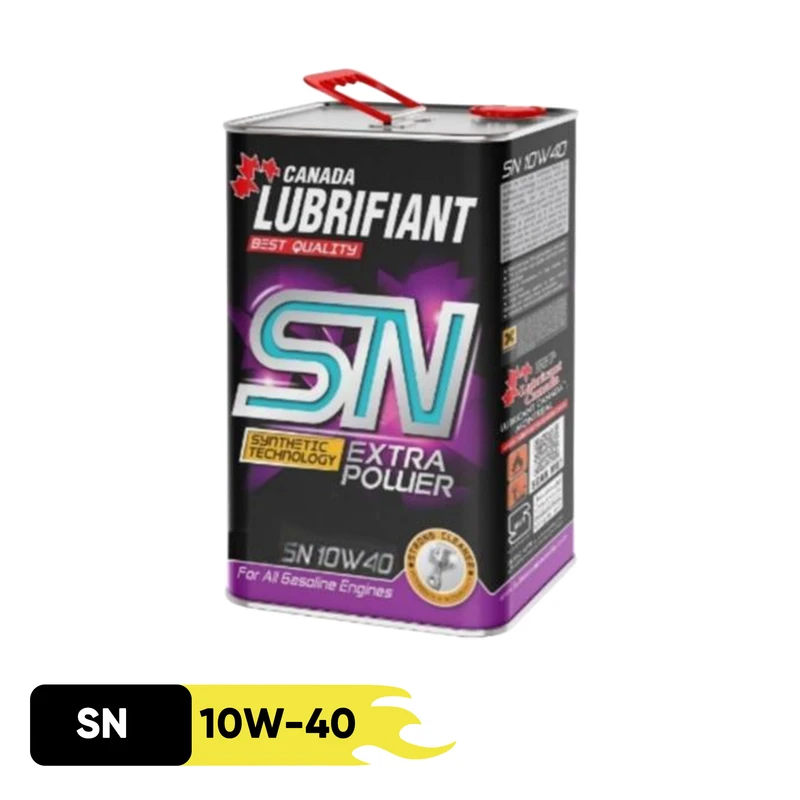 روغن موتور کانادا لوبریفنت مدل SN 10W40 حجم 4 لیتر