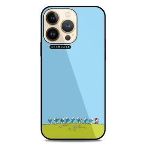 AKAM AMC-WA13PRO-SMURFS-10 Cover For Apple iPhone 13 Pro