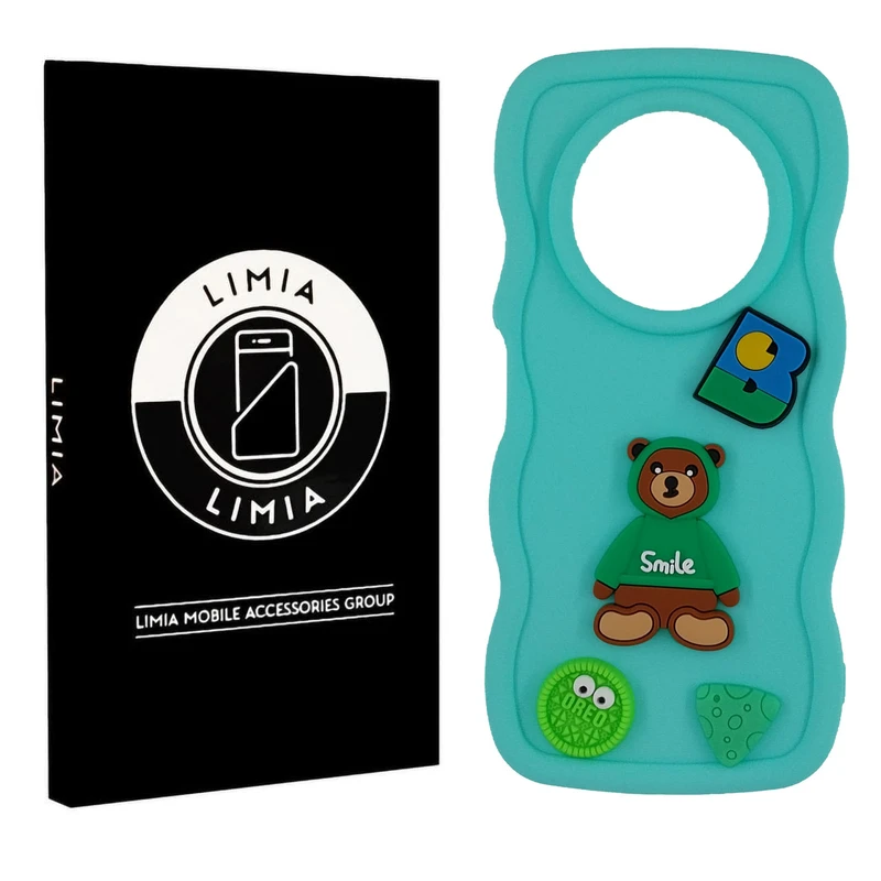 کاور لیمیا مدل عروسکی برجسته مناسب برای گوشی موبایل شیائومی Redmi A3/C61