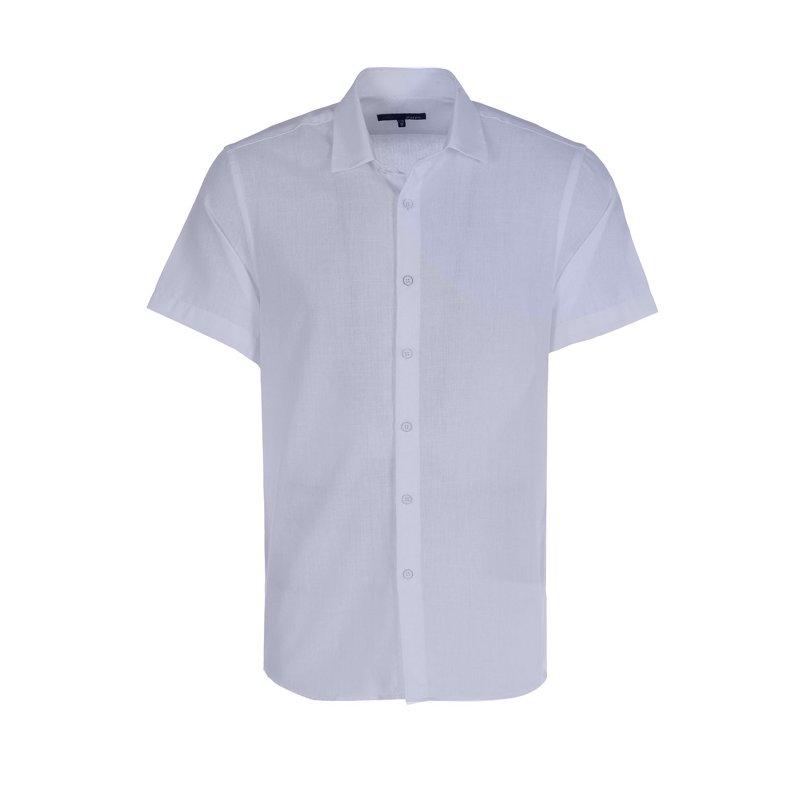 پیراهن آستین کوتاه مردانه پاتن جامه مدل 121721010127000 رنگ سفید -  - 1