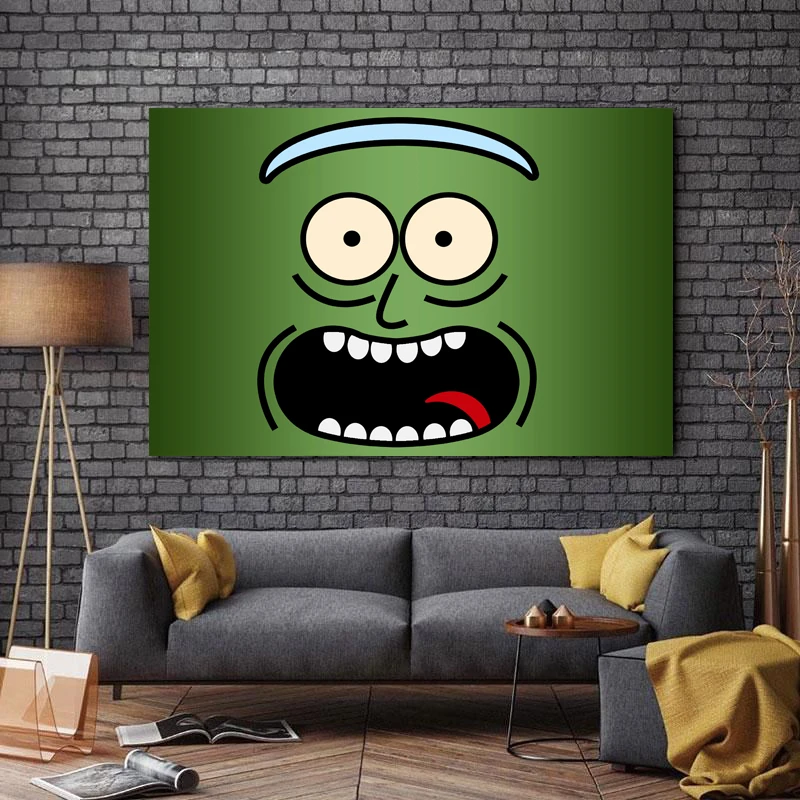 تابلو شاسی طرح انیمیشن مدل Rick and Morty کد A394