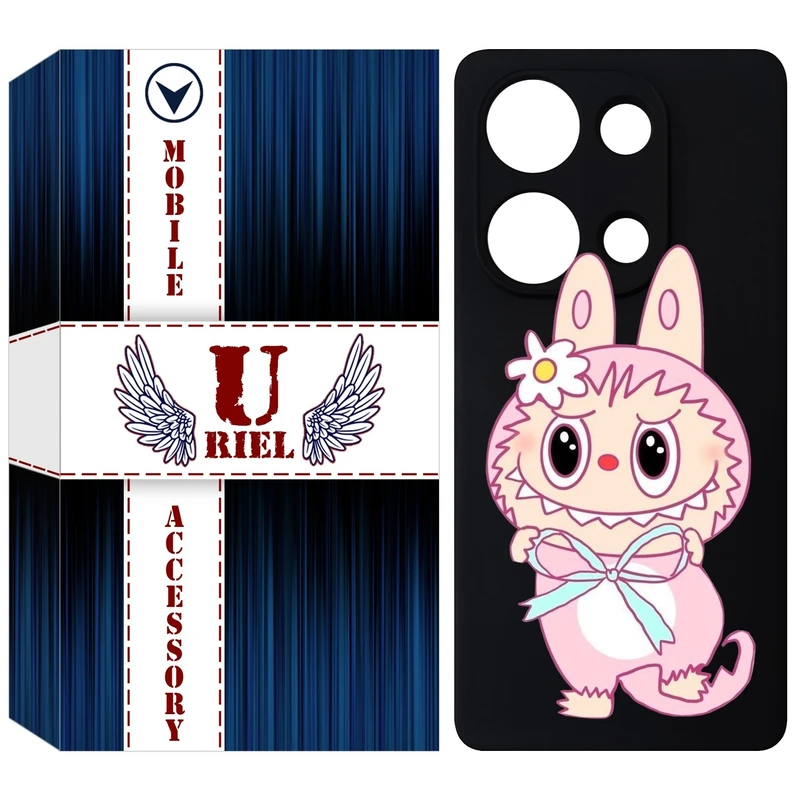 کاور یوریل مدل KSH کد 146 طرح عروسک لبوبو مناسب برای گوشی موبایل شیائومی Redmi Note 14S / Note 13 Pro 4G / Poco M6 Pro 4G