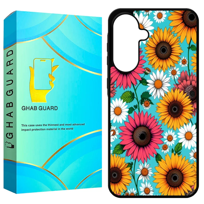 کاور قاب گارد طرح گل گلی مدل GA56 مناسب برای گوشی موبایل سامسونگ Galaxy A56